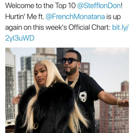 Stefflon Don achieves her first ever Top 10!