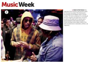 Music Week Coverage of Future's London Launch Event